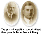 ACDELCO Founders Albert Champion and Frank A Remy